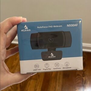 N930AF AutoFocus FHD Webcam - Black